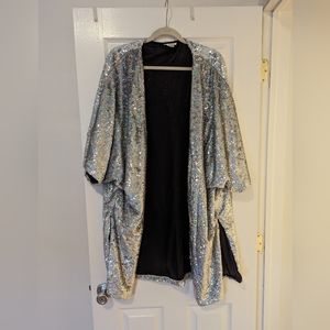 Sequin kimono